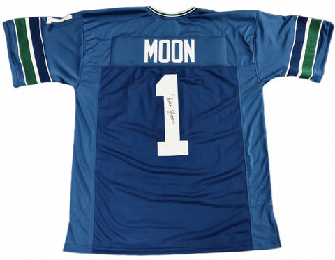 Warren Moon Signed Seattle Seahawks Jersey (Beckett COA) Hall of Fame Q.B. 2006