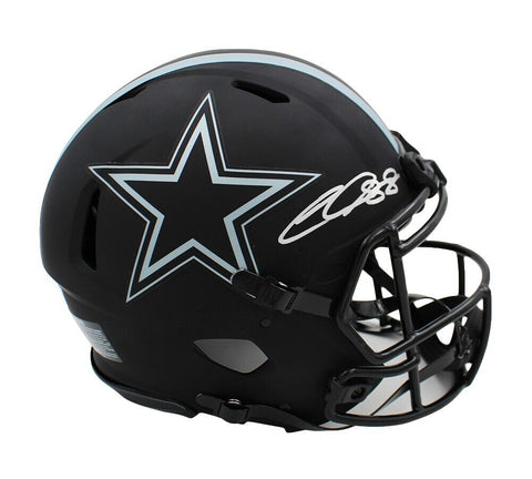 CeeDee Lamb Signed Dallas Cowboys Speed Authentic Eclipse NFL Helmet