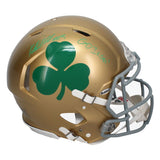 Kyren Williams Autographed "Go Irish" Alternate Authentic Helmet Beckett LE 23