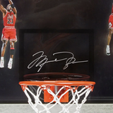 Michael Jordan Autographed "Winning" Framed Backboard Display UDA LE 123