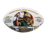 Brett Favre Signed Green Bay Packers Wilson Authentic Limited Edition Football