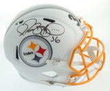 Jerome Bettis Signed Steelers Matte White Full Size Speed Helmet Beckett 155735