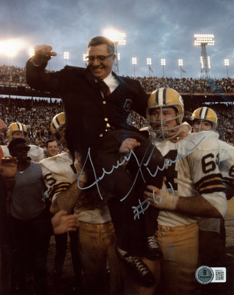 Jerry Kramer Autographed Green Bay Packers 8x10 Photo Beckett 47864