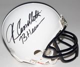 John Cappelletti Penn State Nittany Lions Signed Mini Helmet (JSA) Heisman 1973