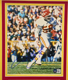 Derrick Thomas Autographed Framed 8x10 Photo Kansas City Chiefs Beckett #AC85137