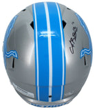 Amon-Ra St. Brown Autographed Detroit Lions Full Size Speed Helmet Fanatics