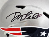 DANNY AMENDOLA AUTOGRAPHED PATRIOTS SILVER FULL SIZE HELMET BECKETT 221073