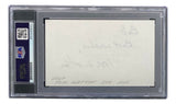 Tom Watson Signed Slabbed Index Card PSA/DNA Gem MT 10