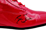 RIC FLAIR AUTOGRAPHED SIGNED RED RIGHT FOOTED BOOT WWE JSA STOCK #228114