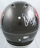 Warren Sapp Signed Buccaneers F/S 97-13 Speed Authentic Helmet w/2 Insc.-BAWHolo