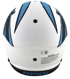 Panthers Luke Kuechly "KP" Signed Lunar Full Size Speed Proline Helmet BAS Wit