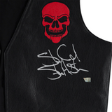 Stone Cold Steve Austin Autographed WWE Black & Red DTA Vest Fanatics