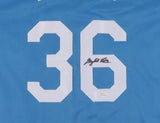 Gaylord Perry Signed Kansas City Royals Jersey (JSA COA) Hall of Fame 1991