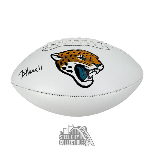 Brian Thomas Jr Autographed Jacksonville White Logo Football - Fanatics