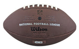 Raiders Howie Long Signed Wilson Replica Duke Football W/ Case BAS Witnessed