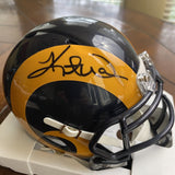Kurt Warner Autographed Signed St. Louis Rams Mini Helmet Beckett Los Angeles
