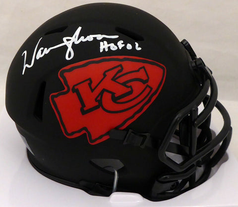 WARREN MOON AUTOGRAPHED ECLIPSE CHIEFS SPEED MINI HELMET "HOF 06" MCS 185812