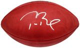 Tom Brady Autographed NFL Leather SB XXXVIII Logo Football Fanatics AA0104113