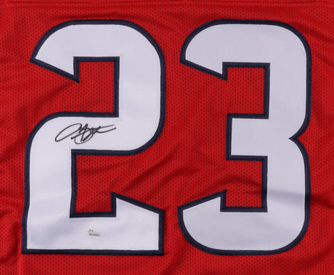 Arian Foster Signed Houston Texans Jersey (JSA Hologram) 4xPro Bowl R.B.