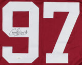 Cornelius Bennett Signed Alabama Crimson Tide Jersey (JSA COA) Buffalo Bills L.B