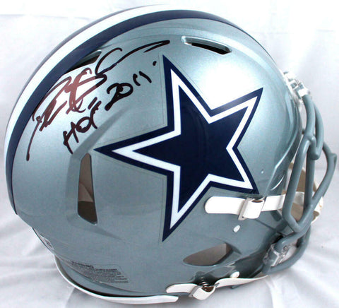 Deion Sanders Signed Dallas Cowboys F/S Speed Authentic Helmet w/HOF-BAWHologram