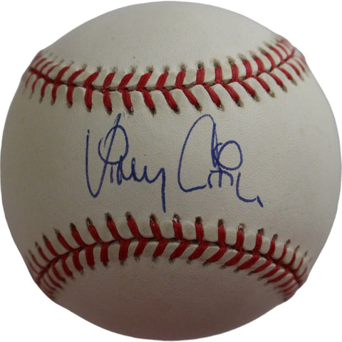 Vinny Castilla Autographed National League Baseball Beckett 44347