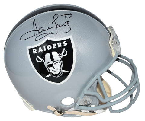 HOWIE LONG AUTOGRAPHED OAKLAND RAIDERS AUTHENTIC PROLINE HELMET GTSM