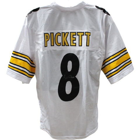 Kenny Pickett Autographed/Signed White Pro Style Jersey Beckett 45996