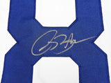 RAMS ISAAC BRUCE AUTOGRAPHED SIGNED WHITE JERSEY "HOF 20" BECKETT WITNESS 230164