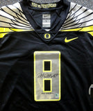 OREGON MARCUS MARIOTA AUTOGRAPHED SIGNED NIKE JERSEY 2014 HEISMAN SZ L MM 89865