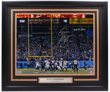 Evan McPherson Signed Framed Bengals 16x20 Game Winning Kick Photo Insc Fanatics