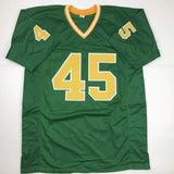 Autographed/Signed RUDY RUETTIGER Notre Dame Irish Green Jersey JSA COA