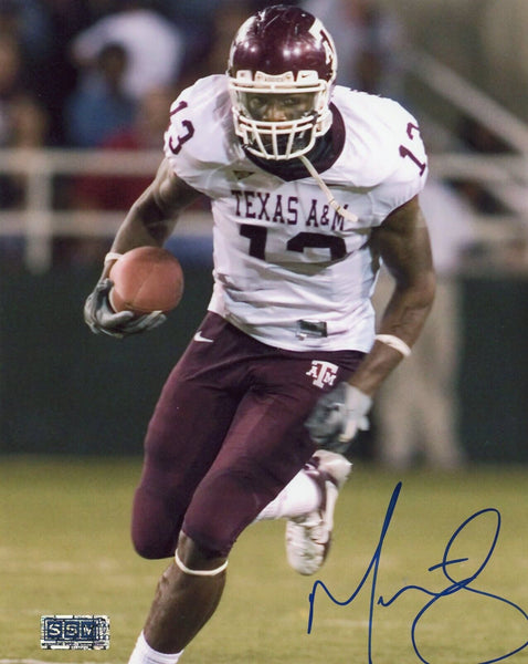 MARTELLUS BENNETT SIGNED AUTOGRAPHED TEXAS A&M AGGIES 8x10 PHOTO COA