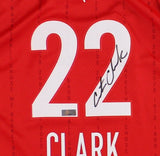 Caitlin Clark Signed Indiana Fever Nike Rebel Edition 2024 Red WNBA Jersey