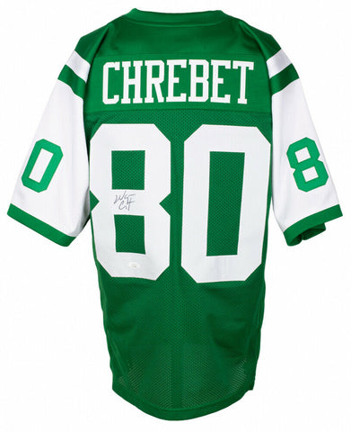 Wayne Chrebet Signed New York Jet Jersey (JSA Hologram) Ex Hofstra Wide Receiver