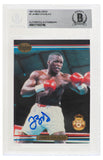 James Buster Douglas Signed 1991 Ringlords Boxing Card #3 - (Beckett Slabbed)