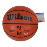 Mike Miller Signed Wilson Basketball (PSA COA) NBA Journeyman / Ex-Florida Gator