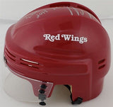 Chris Chelios "HOF 2013" Signed Detroit Red Wings Mini Helmet (Schwartz COA)