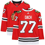 KIRBY DACH Autographed Chicago Blackhawks Authentic Adidas Red Jersey FANATICS