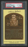 Harmon Killebrew Signed Hall Of Fame Gold Postcard (PSA Encapsulated) Twins