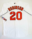 Frank Robinson Signed Orioles White Majestic Authentic Jersey w/ Insc- JSA W