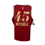 Donovan Mitchell Autographed Cleveland Nike City Edition Jersey - Fanatics