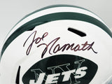 JOE NAMATH AUTOGRAPHED JETS 1965-77 THROWBACK FULL SIZE HELMET PSA/DNA 235426