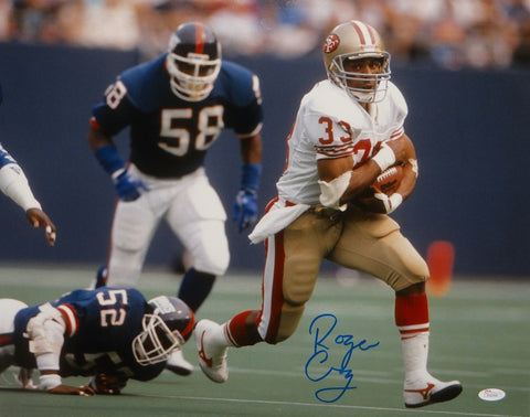 Roger Craig Autographed 16x20 Against Giants Photo- JSA W Authenticated