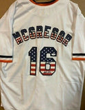 Scott McGregor Signed Baltimore Orioles July 4th Jersey Inscd. 83' WSC (JSA COA)