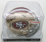 John Taylor Signed San Francisco 49ers Mini Helmet (JSA COA) 3xSuper Bowl Champ