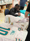 Tyreek Hill Signed Miami Dolphins Jersey (Beckett) 6xPro Bowl Wide Receiver