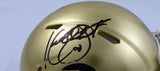 Kordell Stewart Autographed Colorado Buffaloes Speed Mini Helmet- Beckett W Holo