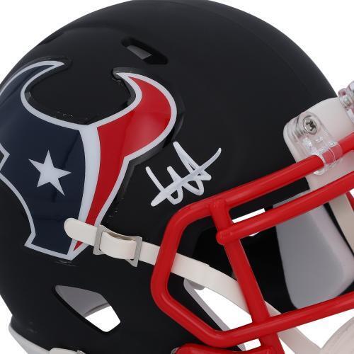 Will Anderson Houston Texans Autographed Riddell Black Matte Speed Min –  Super Sports Center