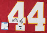 John Riggins Signed Washington Redskins Jersey Inscribed "HOF 92" (Beckett COA)